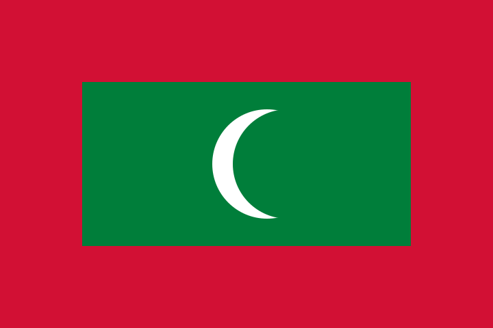 TGM Nationalpanel auf den Malediven